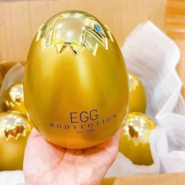 Queenie Skin EGG Body Lotion Body Whitening Cream Body Queen 250gr