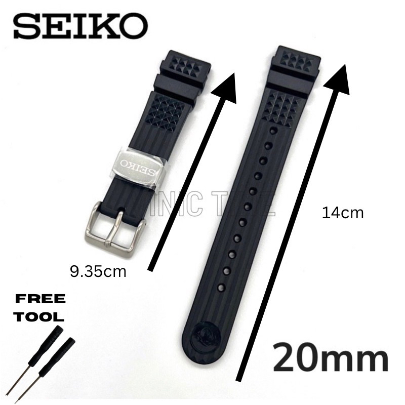 Seiko mm300 rubber discount strap