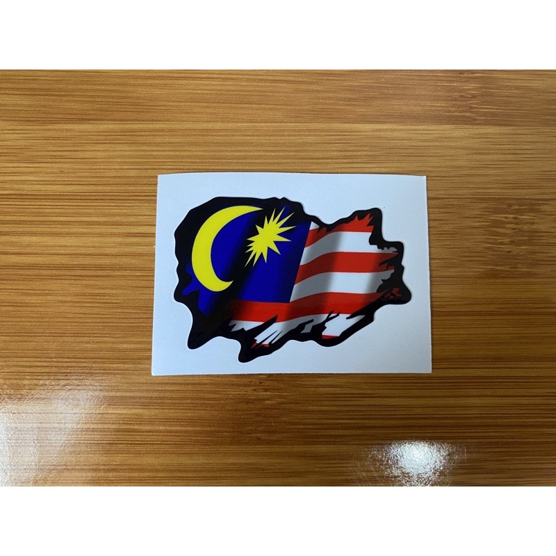 Sticker Inkjet Flag Bendera Negara Sticker Vietnam Malaysia Thailand ...