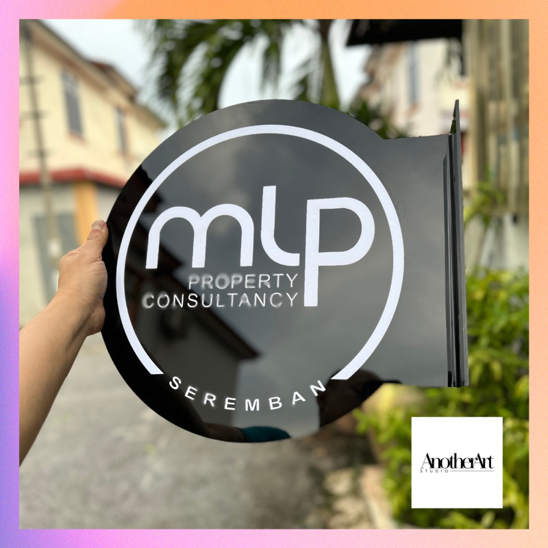 PAPAN SAHAJA DIY CUSTOM MADE wall shop signboard papan iklan dinding
