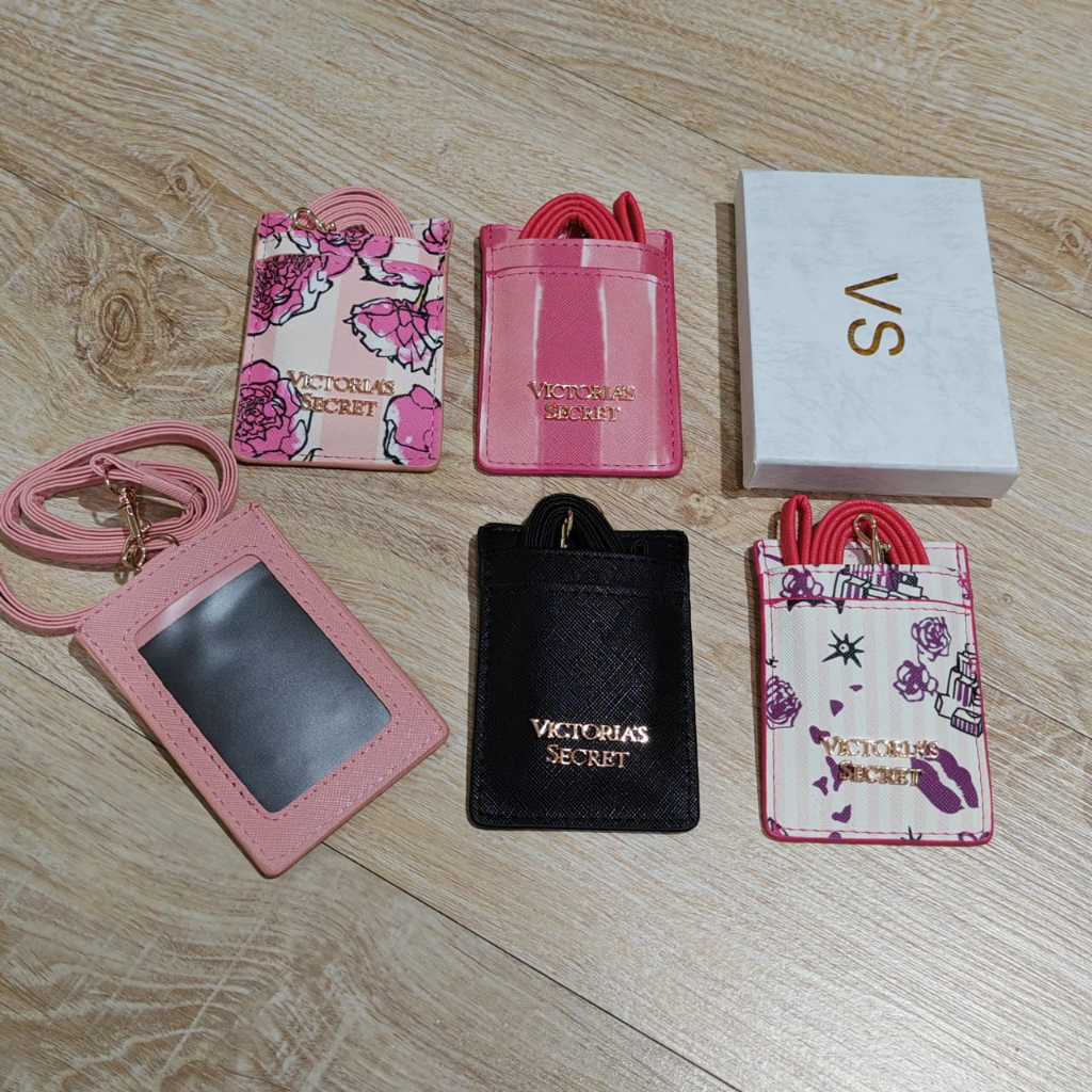 Vs Victoria’s Secret lanyard id card tag free box | Shopee Malaysia