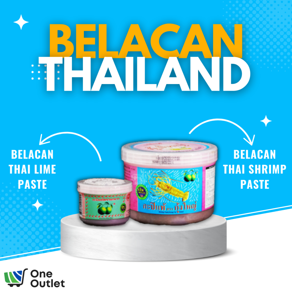 Belacan Thailand Shrimp Paste Belacan Lime Paste (340gram/90gram