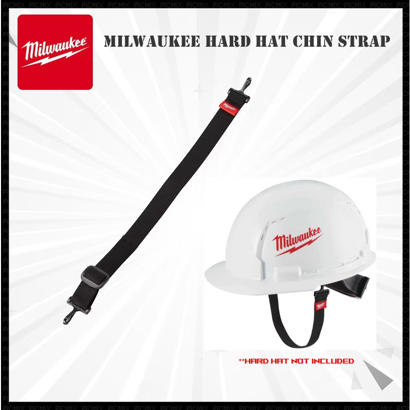 ORIGINAL MILWAUKEE HARD HAT CHIN STRAP 48731082 (READY STOCK