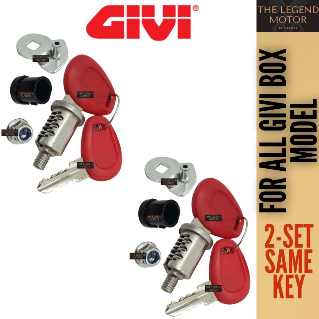 Givi box lock set online