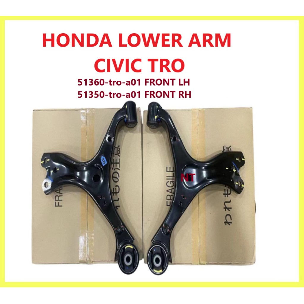 100% ORIGINAL HONDA LOWER ARM HONDA CIVIC TRO FB | Shopee Malaysia
