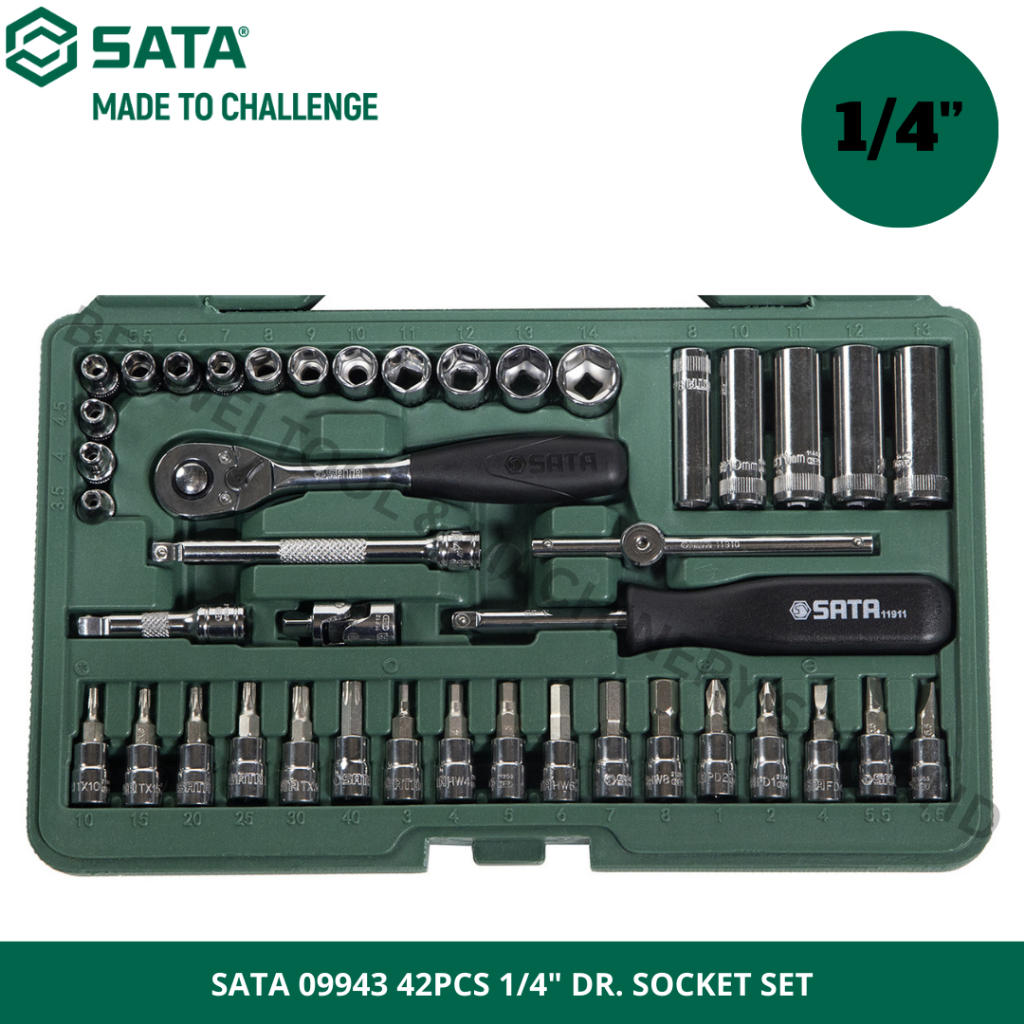 (D5) SATA 09943 42PCS 1/4