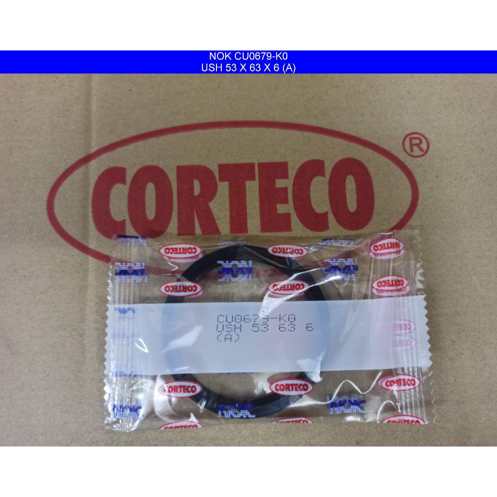 NOK Hydraulic Seal USH 53x63x6 NBR ( 53 x 63 x 6 ) Corteco /Japan