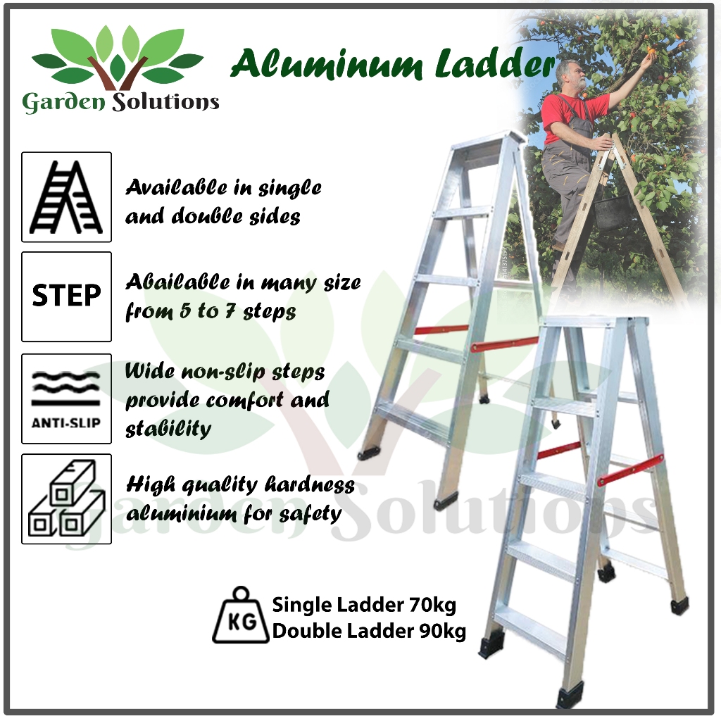 High-Quality Multipurpose Aluminium Ladders Double Sided Tangga ...