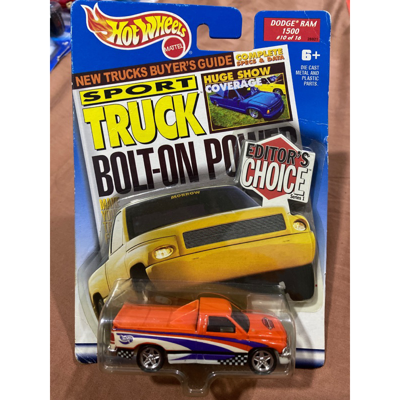 Hot Wheels Editor’s Choice Dodge RAM 1500 Shopee Malaysia