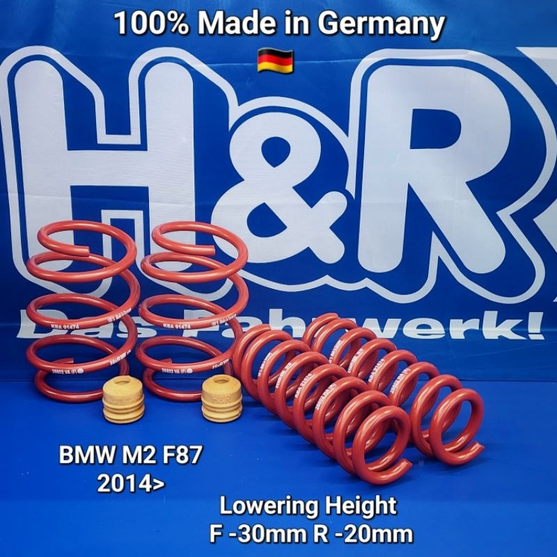 BMW M2 F87 - H&R Sport Springs | Shopee Malaysia
