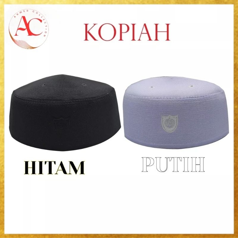 Kopiah Haji/Kopiah Putih/ Kopiah Hitam/Kopiah Sekolah Pakaian | Shopee ...