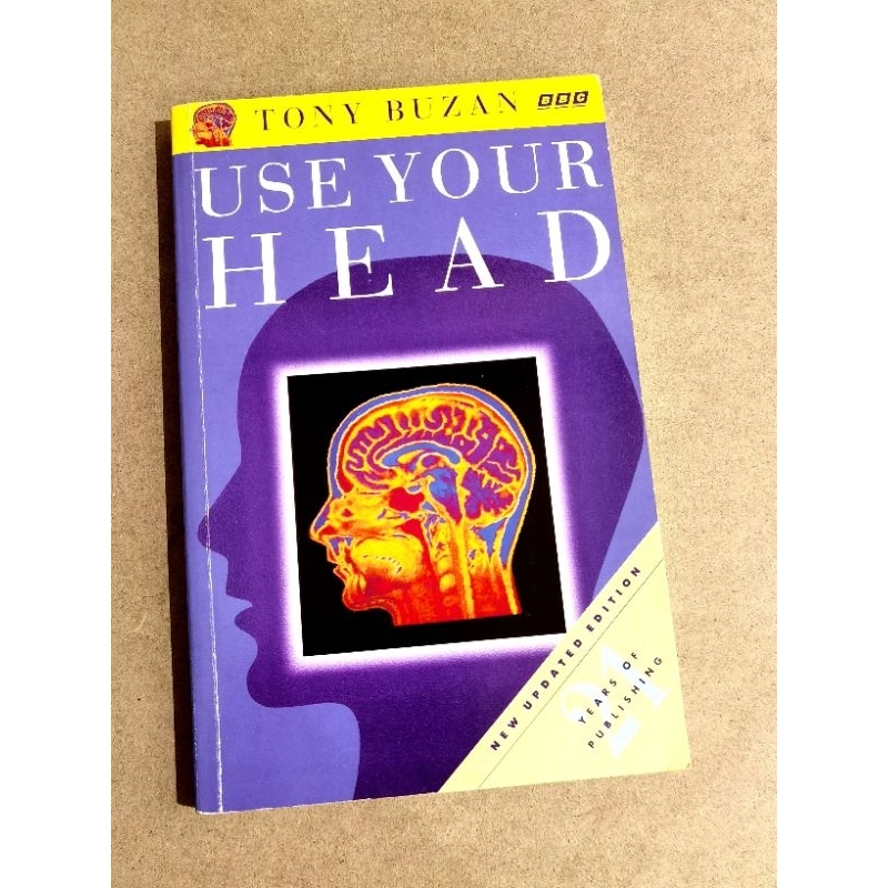 Use Your Head Book By Tony Buzan Mind Map Guru Shopee Malaysia