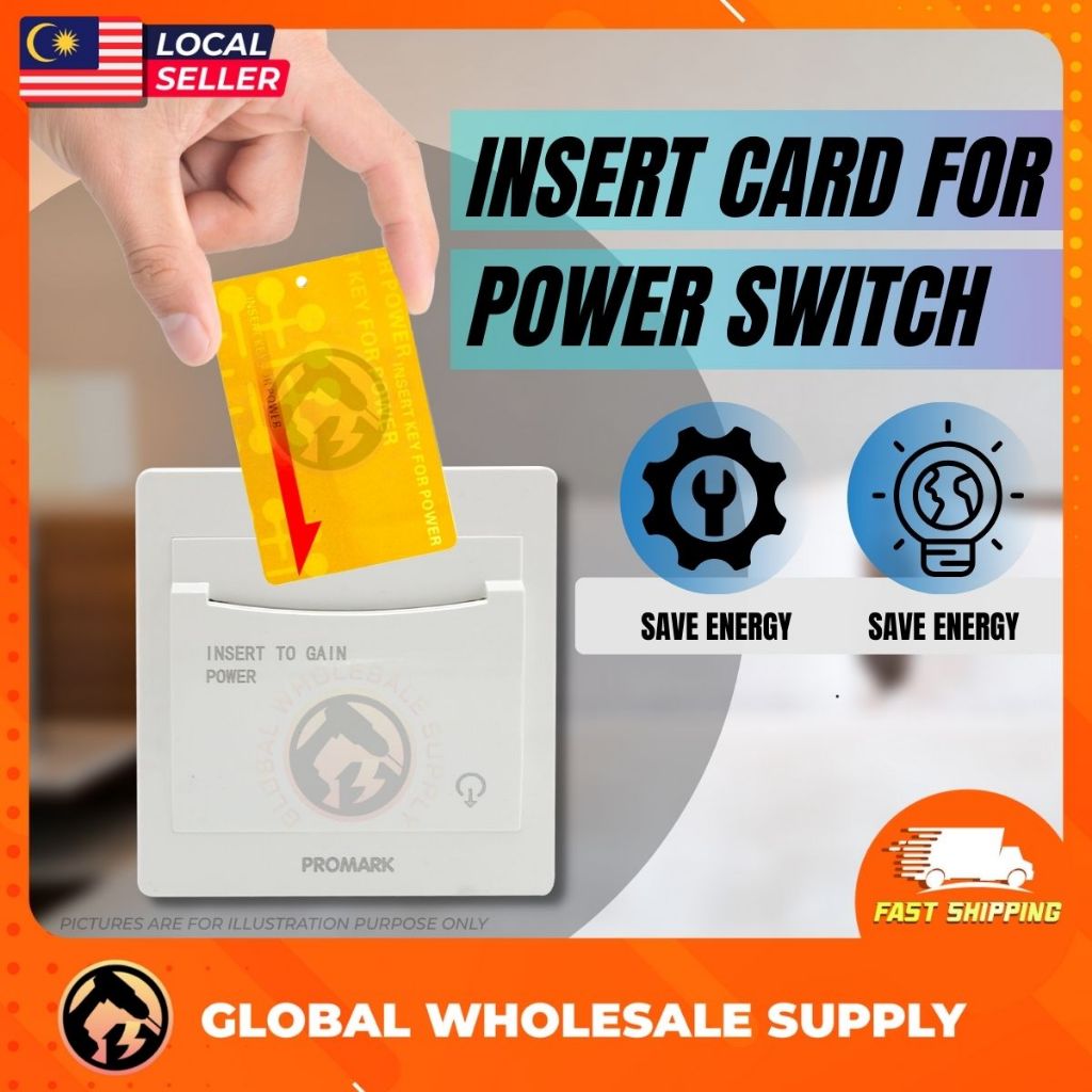 PM-1065 Hotel Hospitality Key Card Switch - Energy Saving Switch Power ...