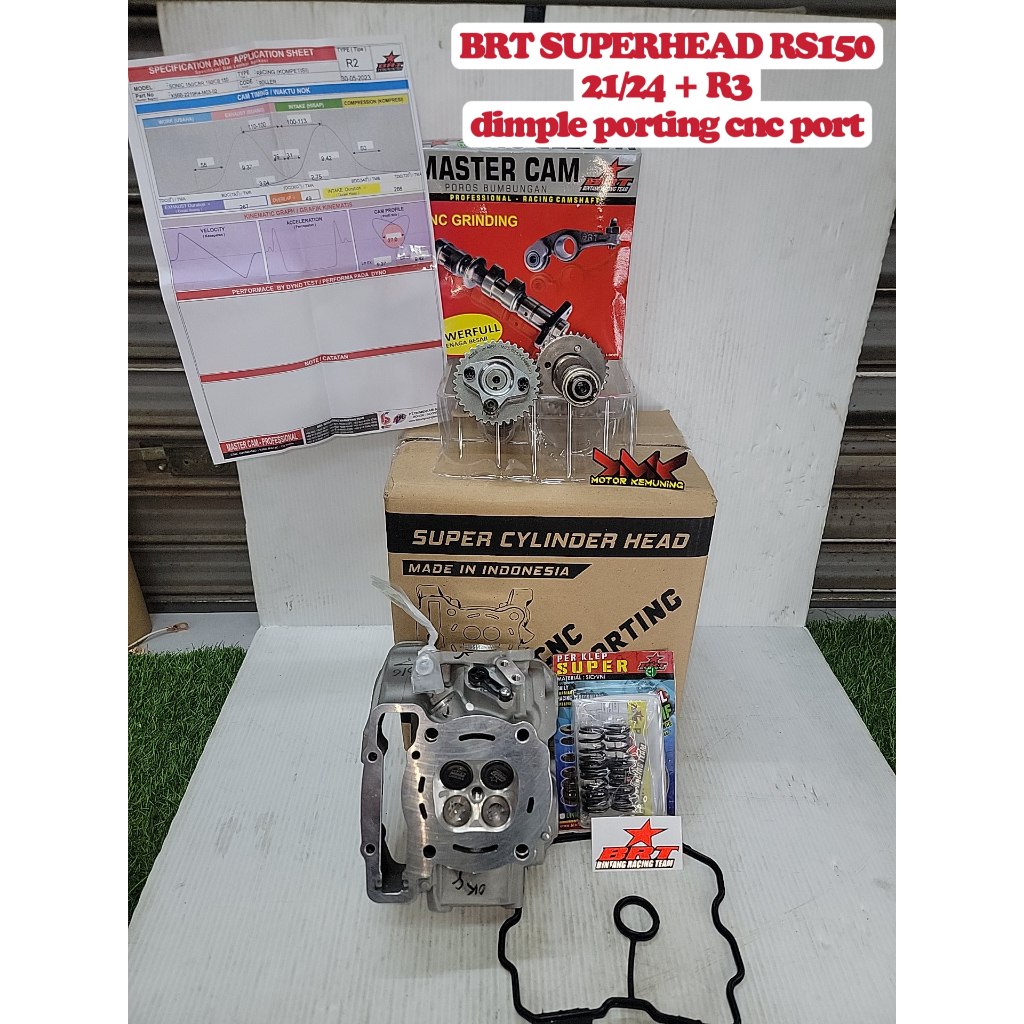 SUPEHEAD RS150 RSX SONIC BRT SUPERHEAD 21/24 19/22 ACTIVE BEARING CAM ...