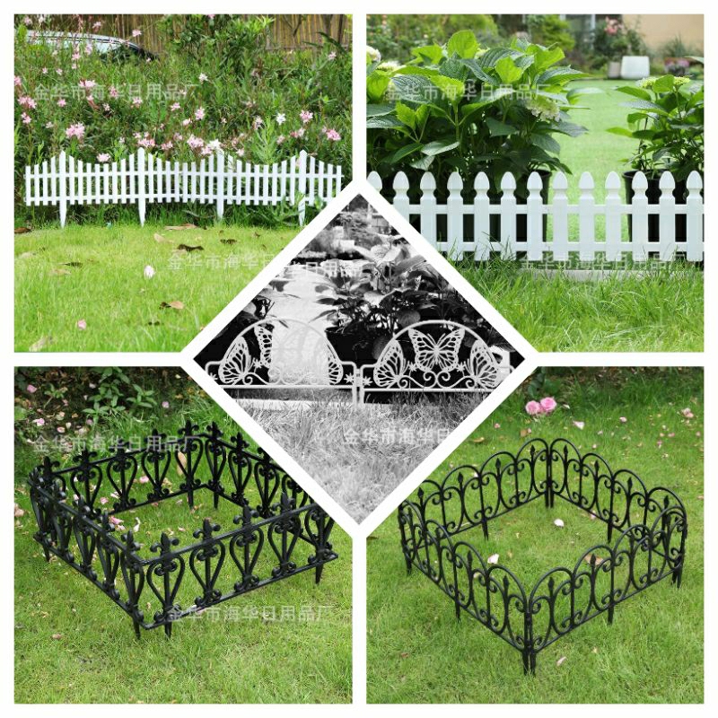 [5 Designs] Plastic Interlocking Landscaping Fence With Five Designs ...