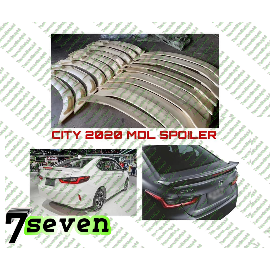 Honda City 2020 2021 2022 2023 Modulo MDL Spoiler With 2K Paint ...