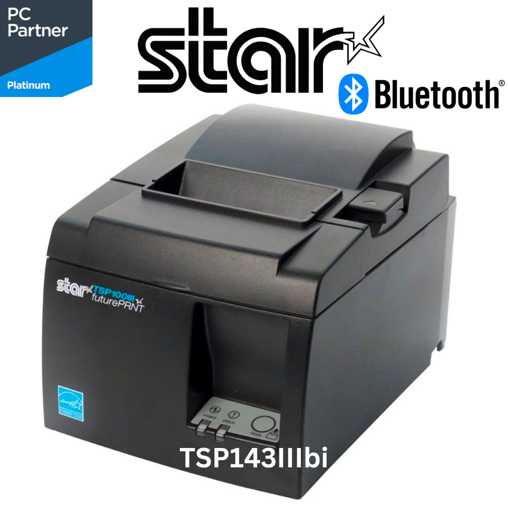 Star Micronics TSP143IIIBi Bluetooth Thermal Receipt Printer for iOS ...