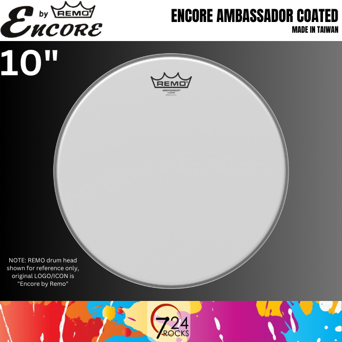 Remo drum heads Remo EN0110BA Encore Ambassador Coated 10 Inch
