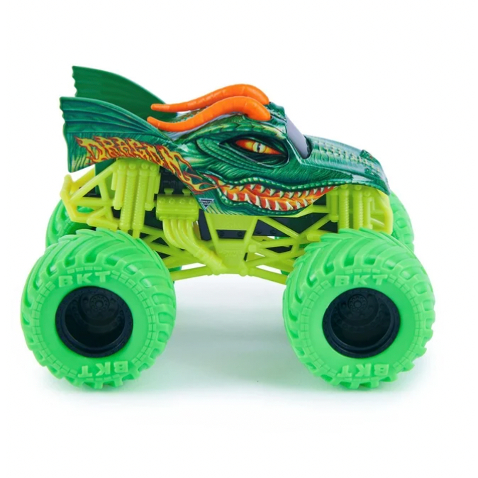 Monster Jam, Official Dragon Truck, Die-Cast Vehicle, Nitro Neon Series ...