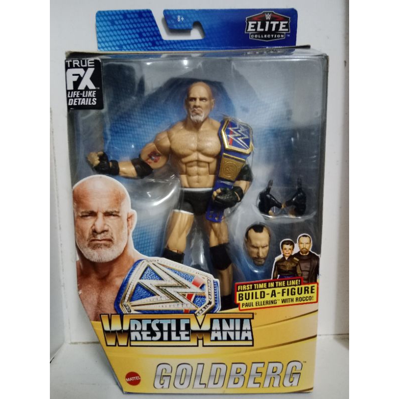 Goldberg - WWE Elite WrestleMania 37 WWE Toy Wrestling Action