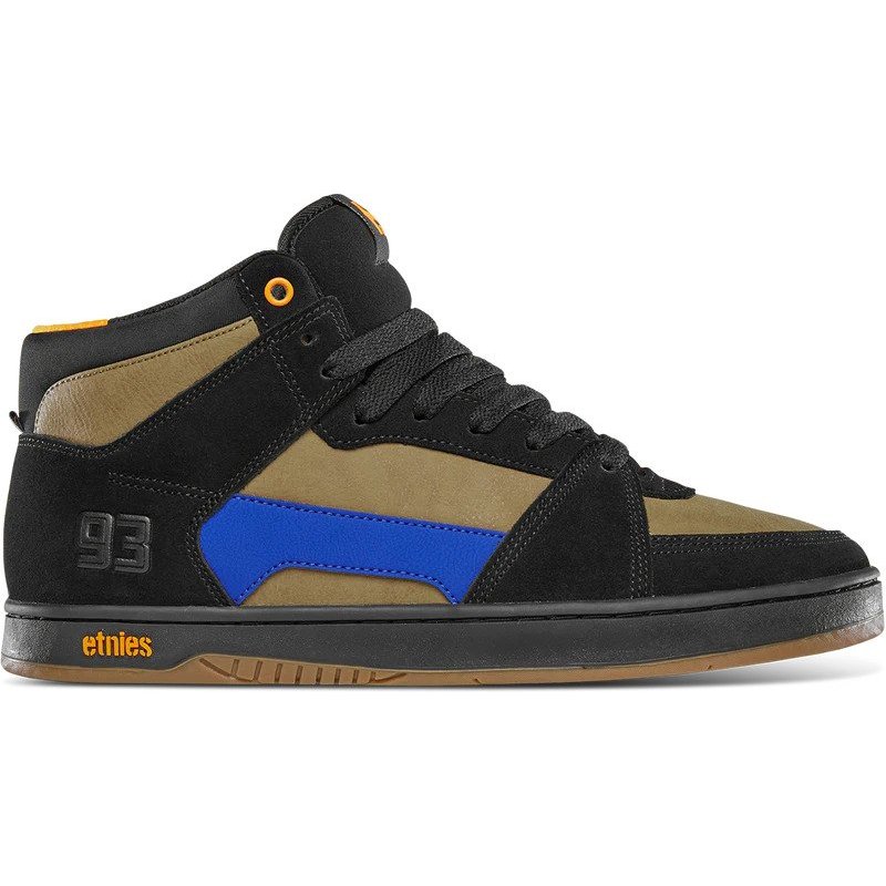 Etnies MC Rap Hi Skate Shoes (scott stevens) ( black/brown ) | Shopee ...