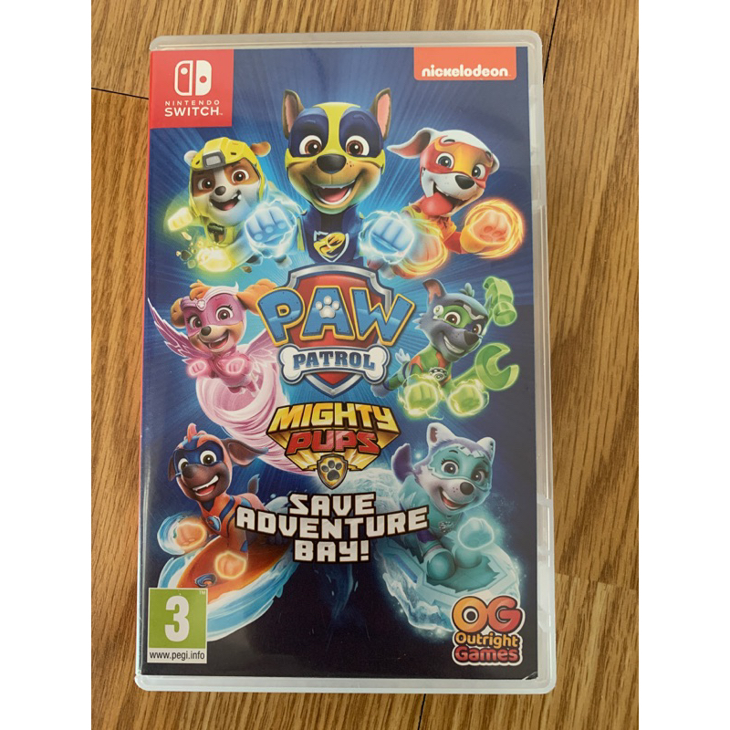 Paw Patrol Mighty Pups Nintendo Switch preloved | Shopee Malaysia