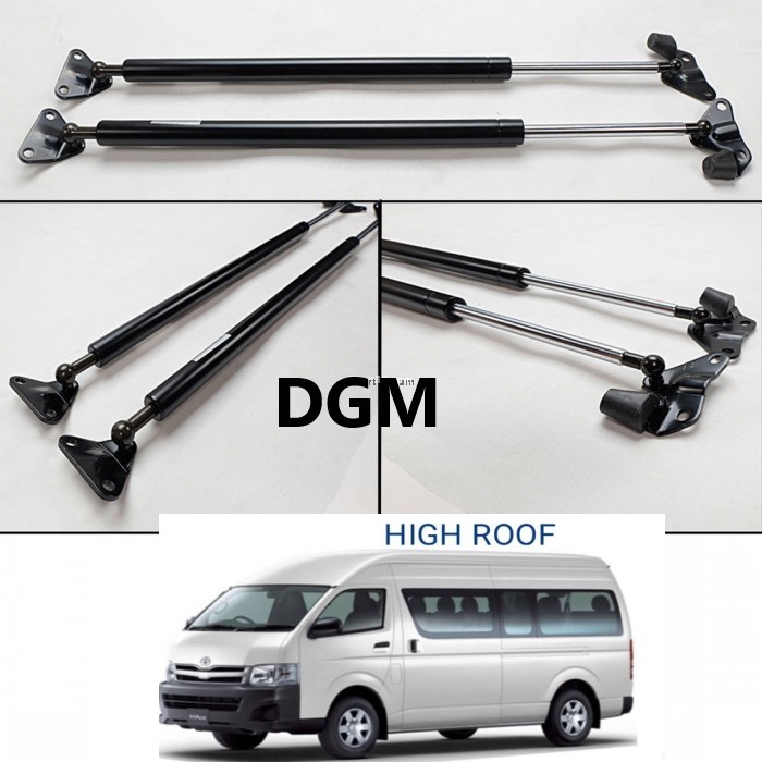 Toyota Hiace Van KDH200 (HIGH ROOF) 2005-2023Y Rear Bonnet Absorber ...