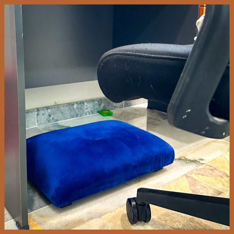 Zzora Ergonomic Footrest Under Desk Foot Support Pillow Shopee Malaysia