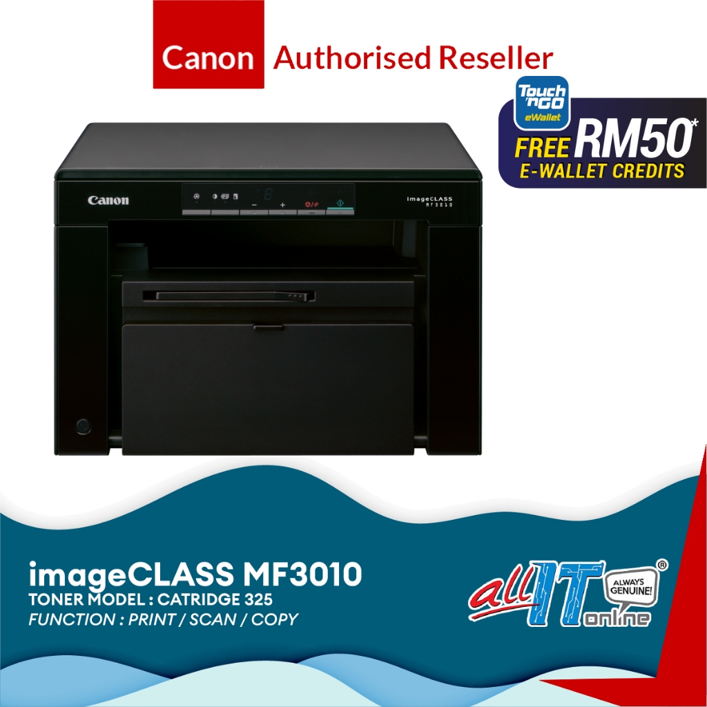 Canon Imageclass Mf3010 Monochrome Multifunction Laser Printer Usb Shopee Malaysia 1741