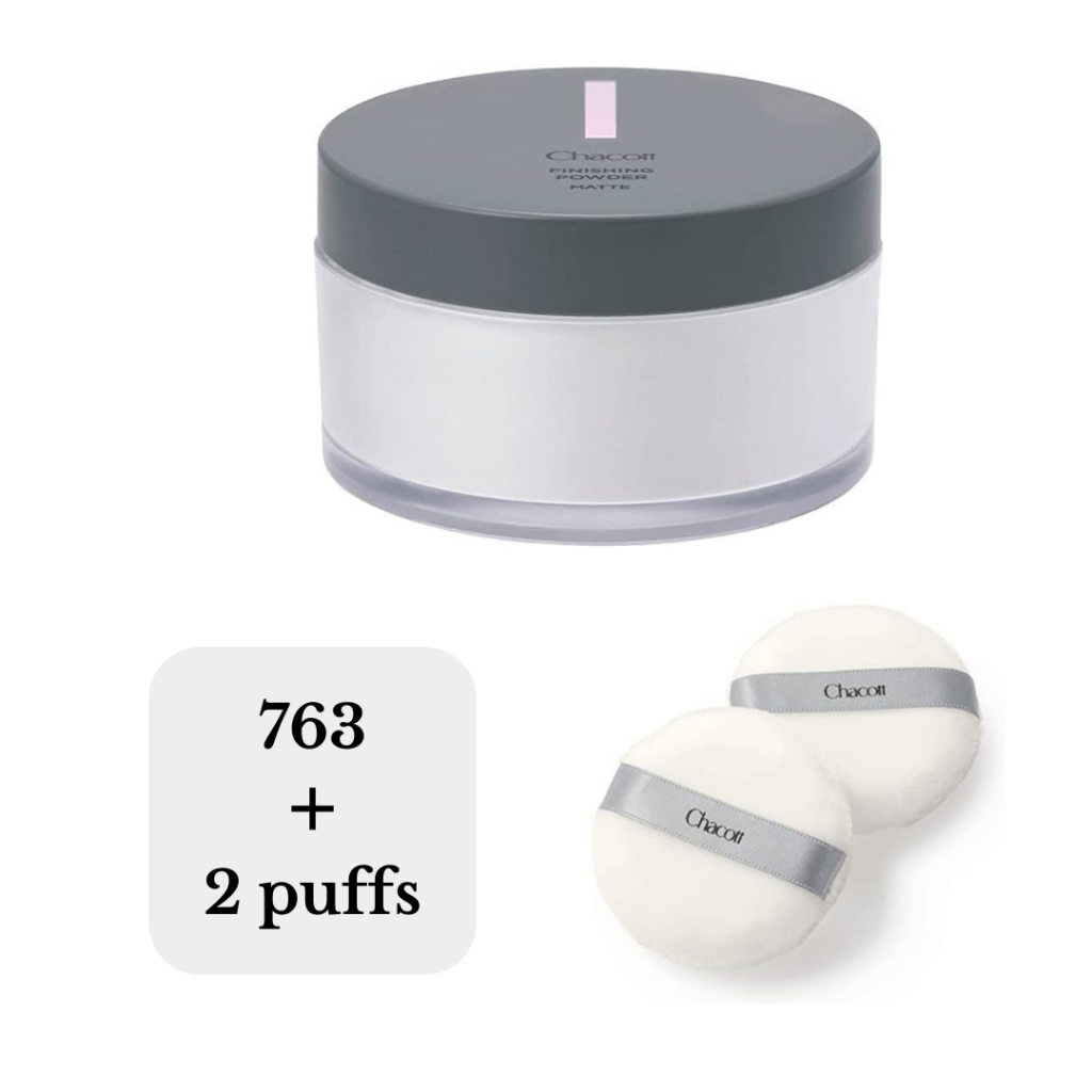 Chacott】Finishing Powder 30 g Matte / Single or 2-puff sett