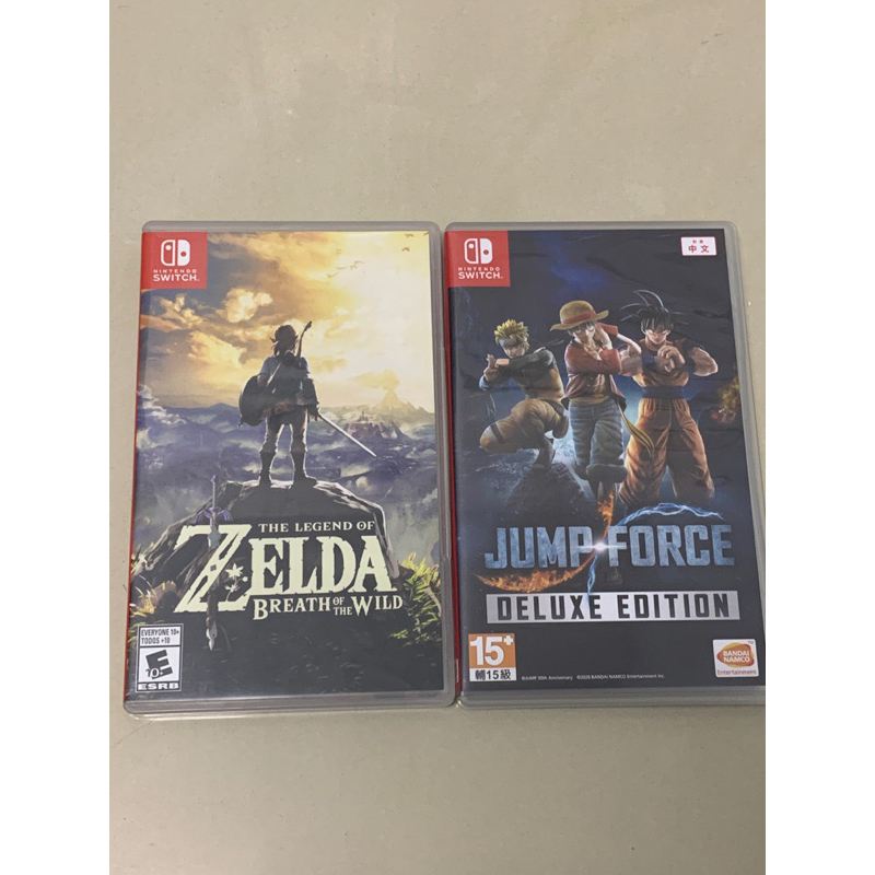 Nintendo Switch Jump Force (CHI)/Zelda BOTW （eng/chi） Shopee Malaysia