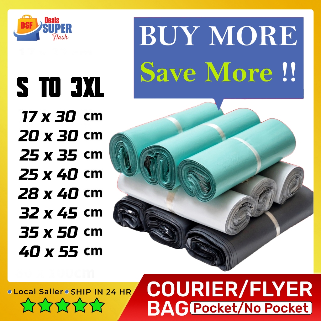 Packing Courier Bag With Pocket Parcel Bag \ Shipping Flyers Pos Kurier ...