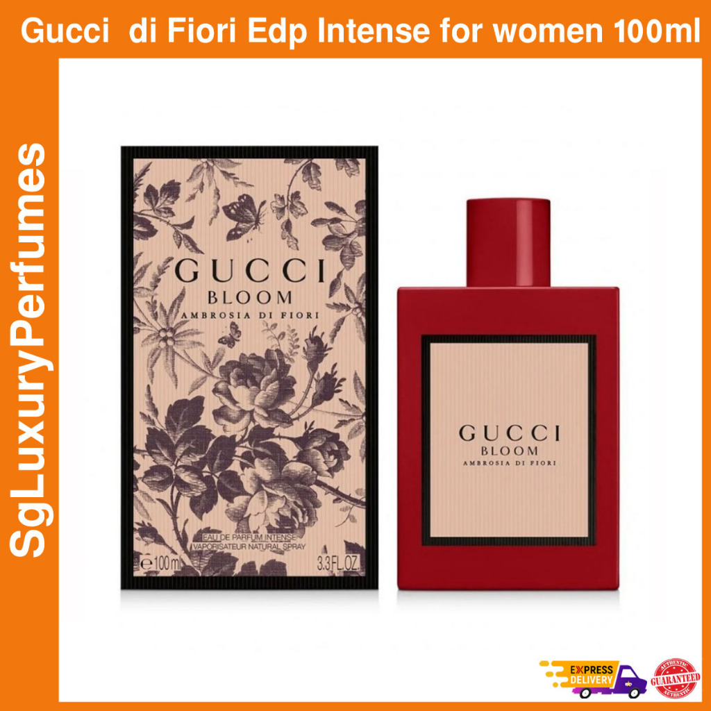 Gucci bloom ambrosia di fiori 2024 for her eau de parfum 100ml