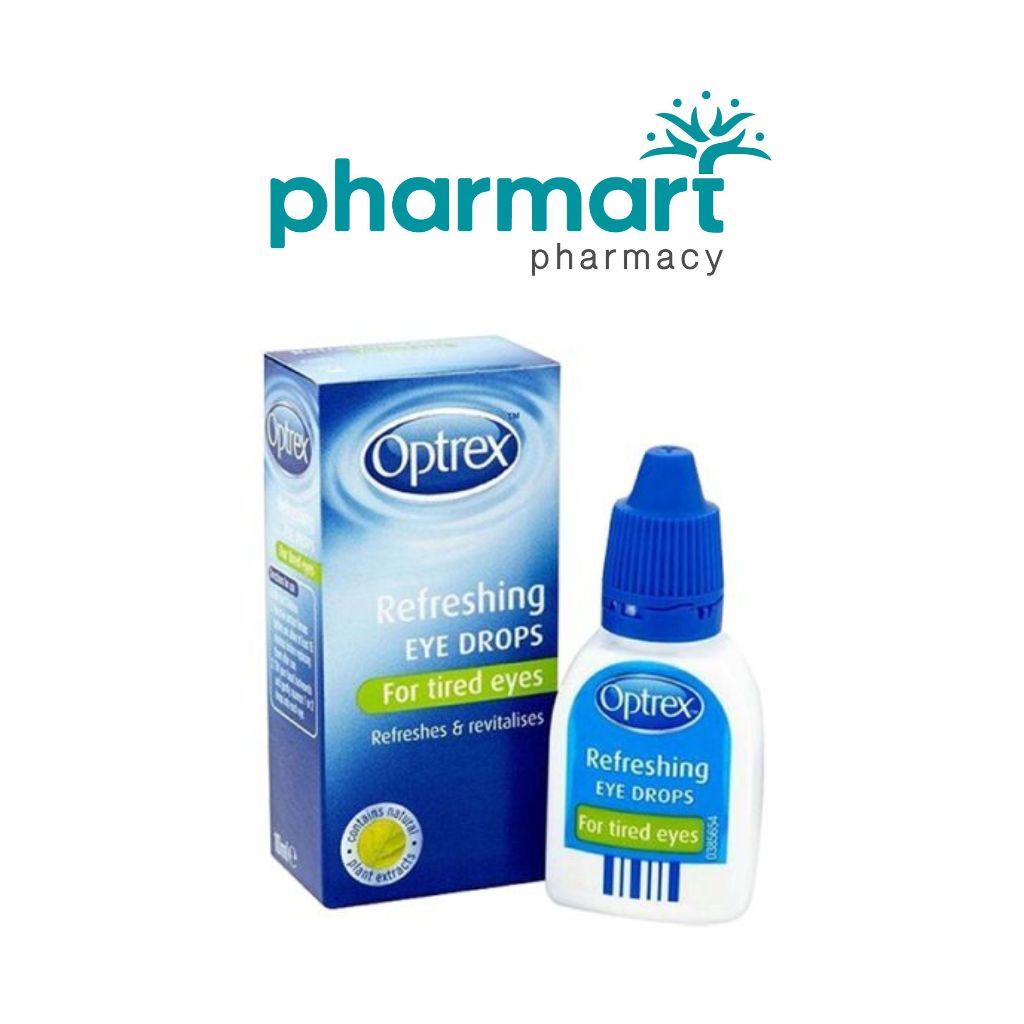 OPTREX REFRESHING (TIRED EYES) EYE DROPS - 10ML (exp: 05/2025) | Shopee ...