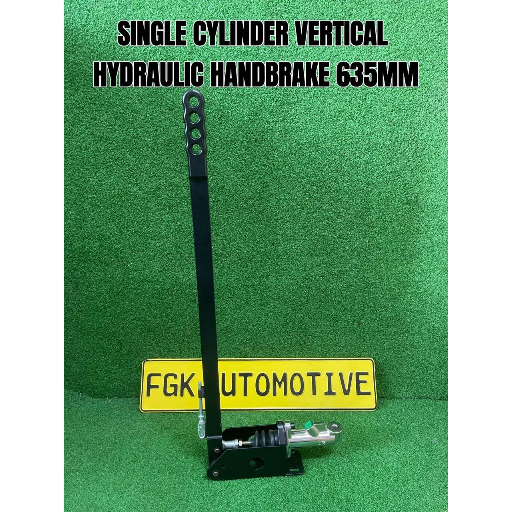 TWIN CYLINDER VERTICAL HYDRAULIC HANDBRAKE WITH MASTER CYLINDER