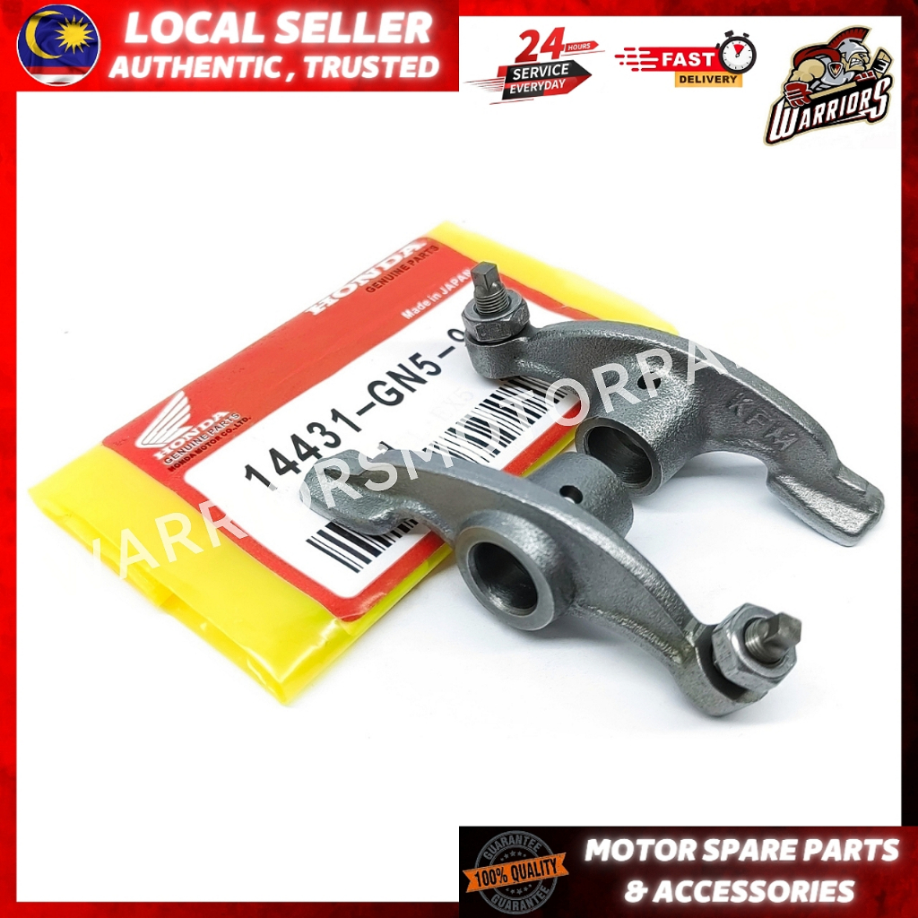 HONDA EX5/EX5 HIGH POWER/EX5 DREAM GN5 [GNE] ROCKER ARM SET (2PC) WITH ROCKER ARM SCREW TAPET