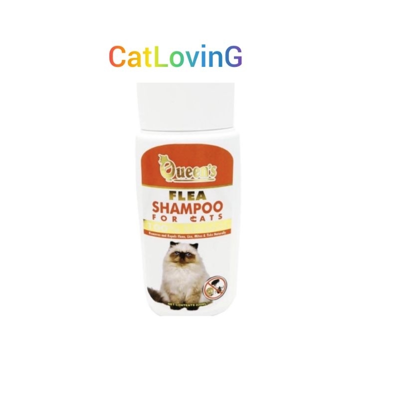 Queen's cat flea shampoo (shampoo Kutu kucing) Shopee Malaysia