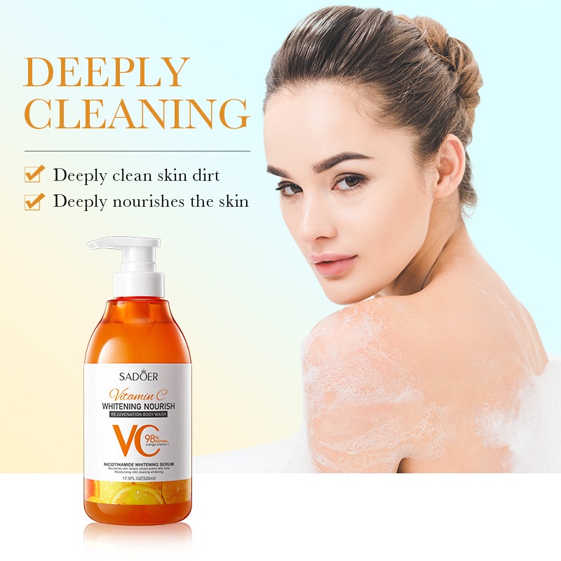 SADOER Vitamin C Whitening Nourish Body Wash 520ml Shopee Malaysia