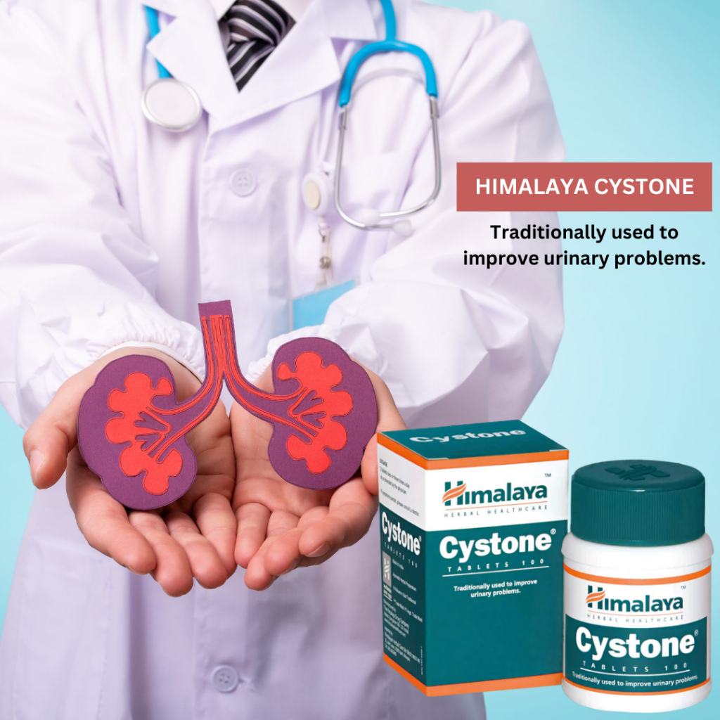 Himalaya Cystone Tablet for Healthy Kidneys 100 Tablets ORIGINAL as