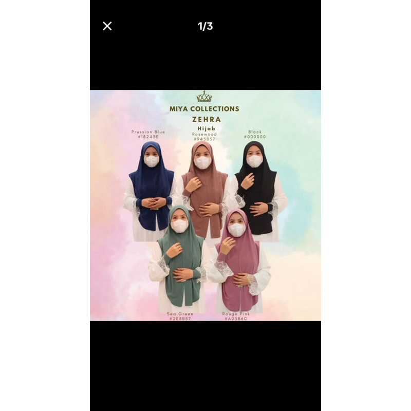 Zehra Hijab by Miya Collection | Shopee Malaysia