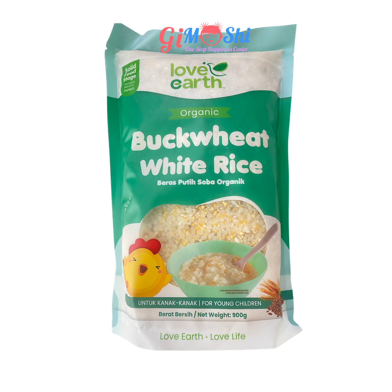 Love Earth - Organic Baby Rice Buckwheat | Shopee Malaysia
