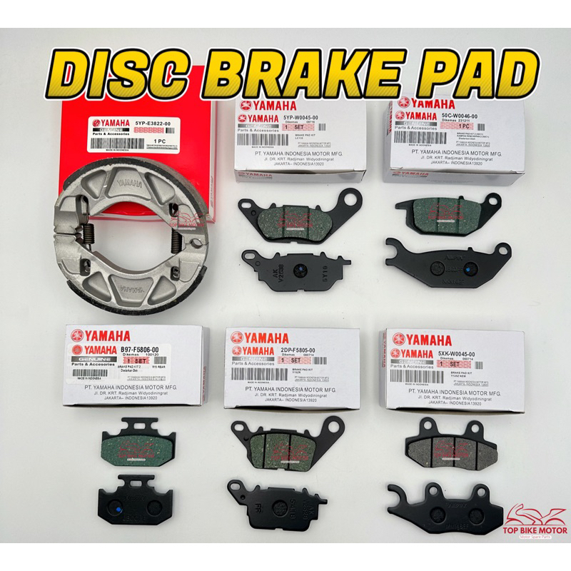 NISSIN BRAKE PAD BRAKE SHOE LC135 4S 5S YAMAHA Y15ZR Y16ZR Y125Z EGO S