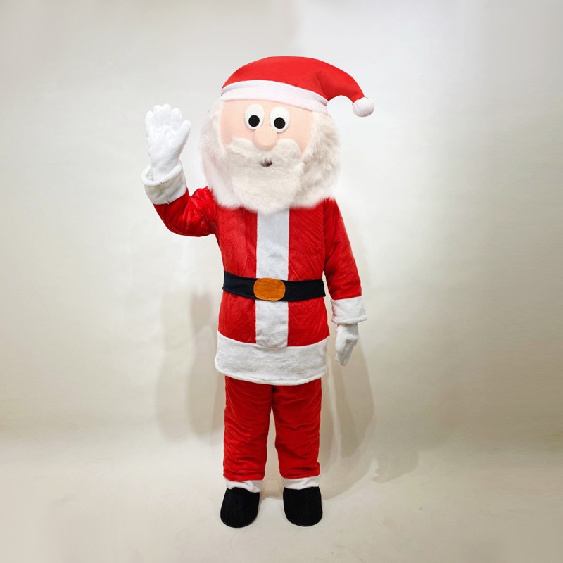 Santa Claus Mascot Costume Maskot Kostum Santa Costume Merry Christmas