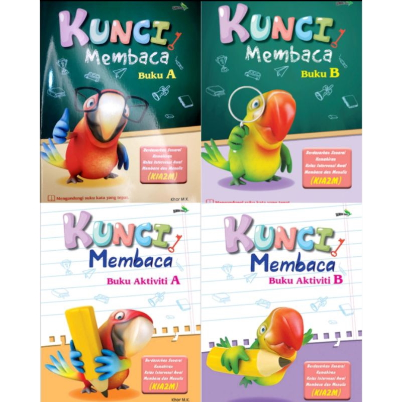 READY STOCK KUNCI MEMBACA BUKU TEKS ACTIVITY BOOKS SUKU KATA 国语阅读作业 ...