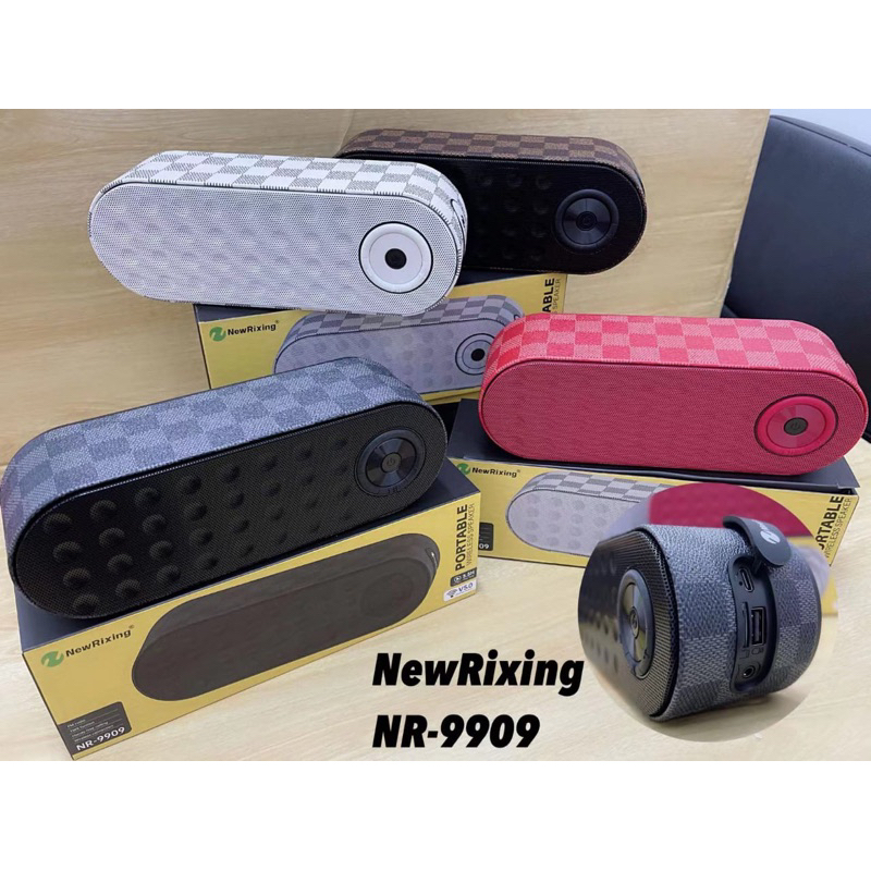 NEW RIXING BLUETOOTH SPEAKER SD CARD, USB,AUX NR9909 Shopee Malaysia