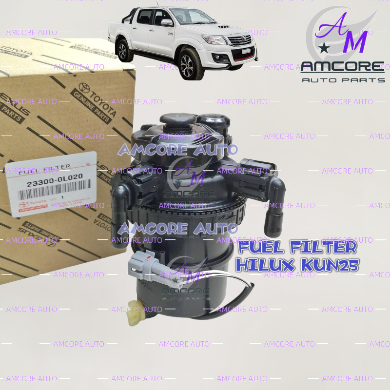 TOYOTA HILUX KUN25 KUN26 FUEL FILTER WITH HOUSING (23300OL041