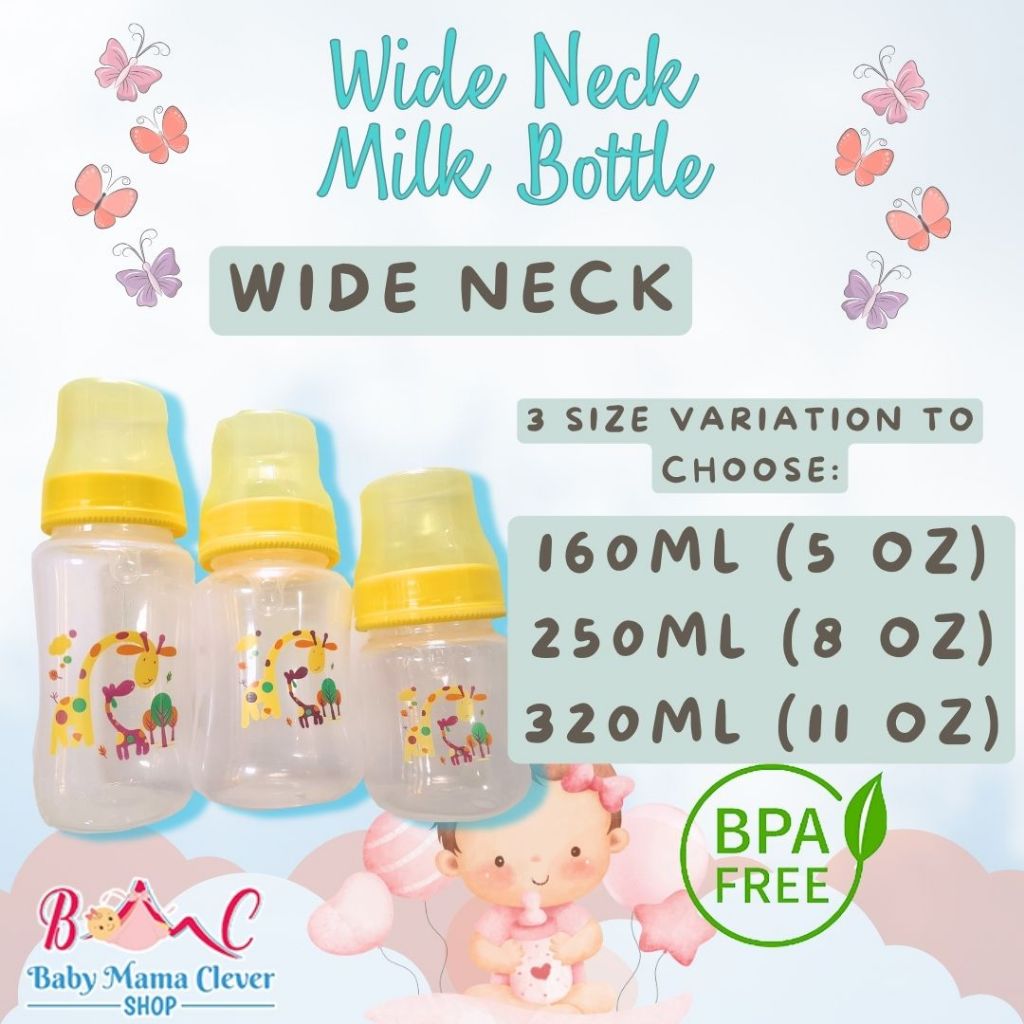 Wide Neck Oz Botol Susu Botol Susu Baby Milk Bottle Botol Susu