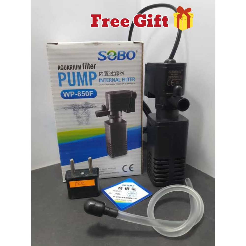 **READY STOCK** SOBO AQUARIUM FILTER PUMP WP850F ( INTERNAL FILTER
