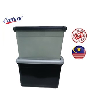 Century Storage Box With Wheel 80L Box Plastic Kotak Plastik ...