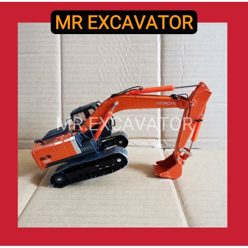 Hitachi ZX Zaxis ZX200 ZX200-3 Hydraulic Excavator Diecast Model 1
